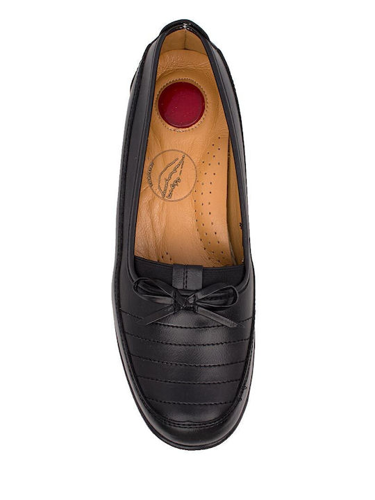 Anatomic Leather Ballerinas Black