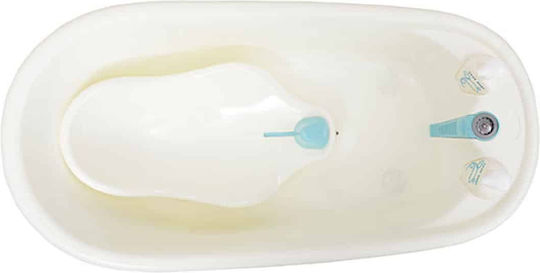 Cangaroo Baby Bath with Stand Bubble with Thermometer Pink