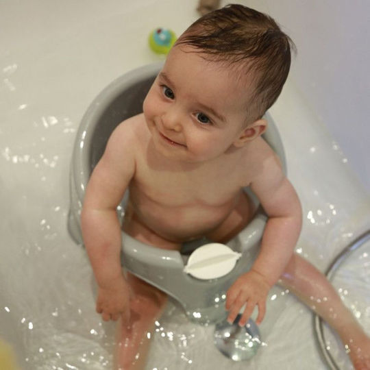 Thermobaby Детско Седалце за Баня Aquafun Сив