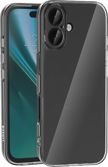Etteri Back Cover Σιλικόνης Διάφανο (iPhone 16 Plus)