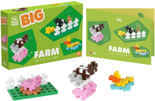 Plus Plus Εκπαιδευτικά Τουβλάκια Farm για 2+ Ετών 40τμχ