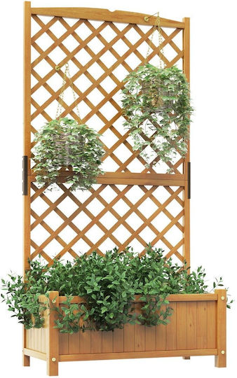 Costway Pot Wooden Orange 90x44.5x180cm.
