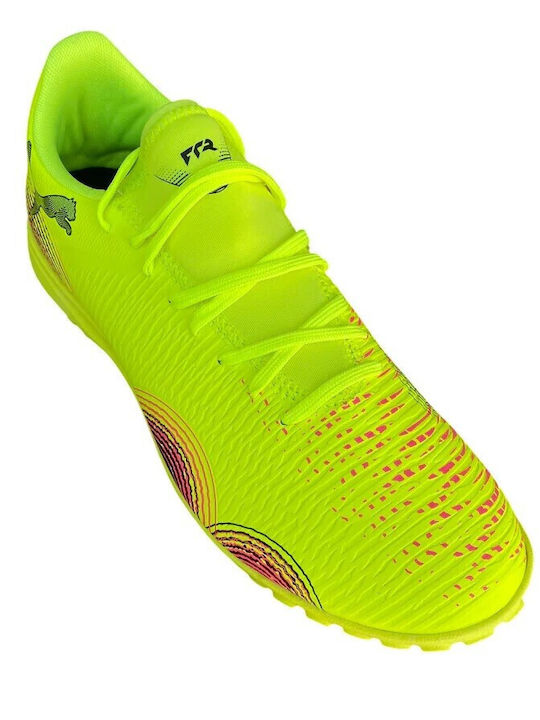 PUMA Future 8 Play Football Shoes with Molded Cleats Yellow