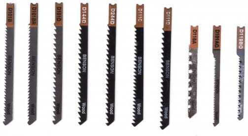 10-Piece Jigsaw Blades Wood U-groove Professional