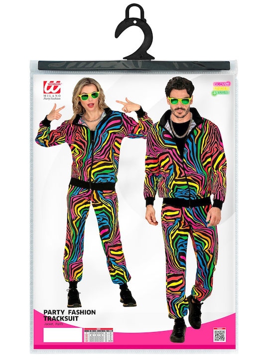 Carnival Costume Neon Rainbow Tracksuit