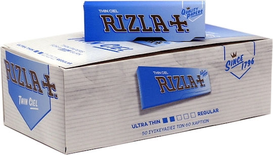 Rizla Χαρτάκια Στριφτού Τσιγάρου 60 φύλλα 1τμχ