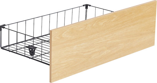 HomeMarkt Grind made of Metal Black 62x95x30cm 2pcs