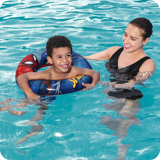 Bestway Kinder Schwimmring Spiderman mit Durchmesser 56cm. für 3-6 Jahre Spiderman
