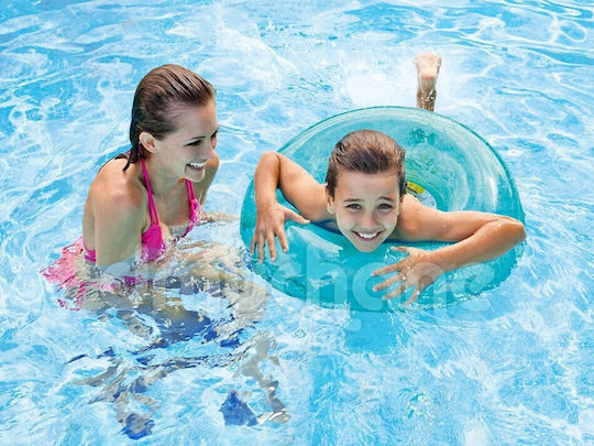 Intex Wet Set Collection Transparent Swim Tube 76cm 59260np Τυρκουάζ