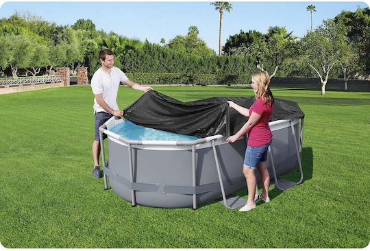 Bestway Oval Pool Cover Flowclear 300x200cm 1pcs