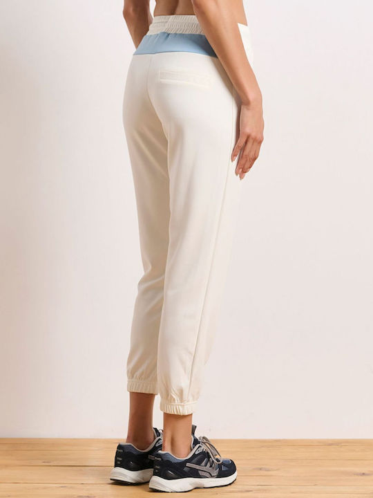 BodyTalk Living It Up Pantaloni de trening Ecru