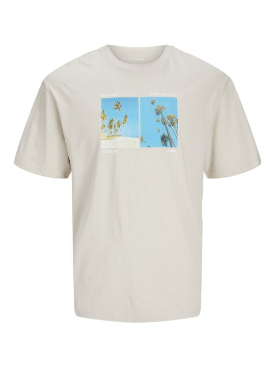 T-shirt Εκρου
