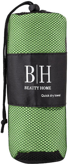 Beauty Home Microfiber Towel Body 200gr/m² Green 160x90cm