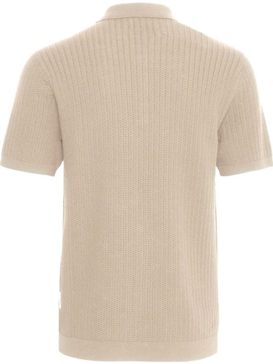 Polo Short Sleeve Blouse Plaza Taupe