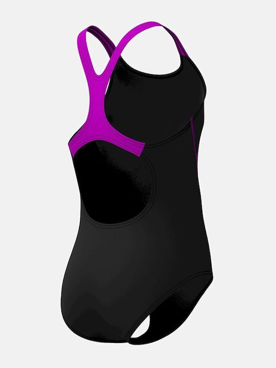 Speedo Medley Logo Medalist Kids Swimwear One-Piece Black