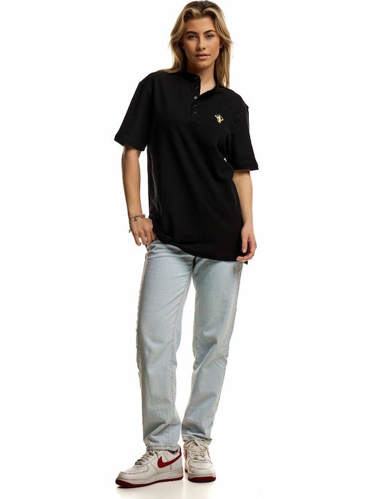 Men's Short Sleeve Blouse Black