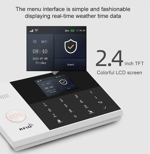 PGST Ασύρματο Σύστημα Συναγερμού (Wi-Fi / GSM)