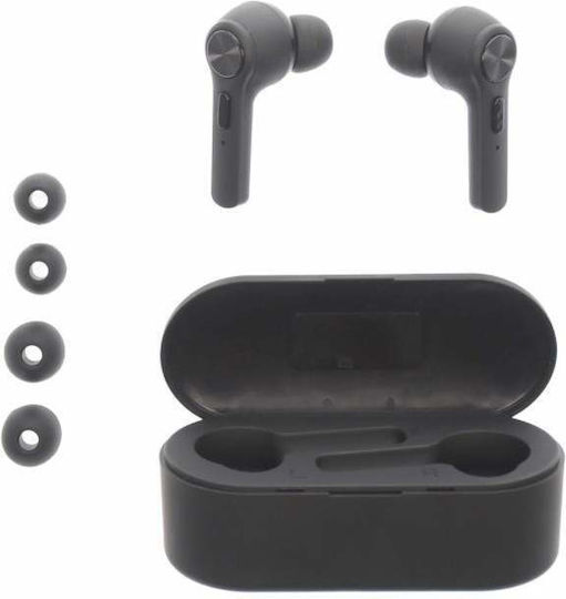 LS-505 In-Ear Bluetooth-Freisprecheinrichtung Kopfhörer mit Ladeetui Schwarz