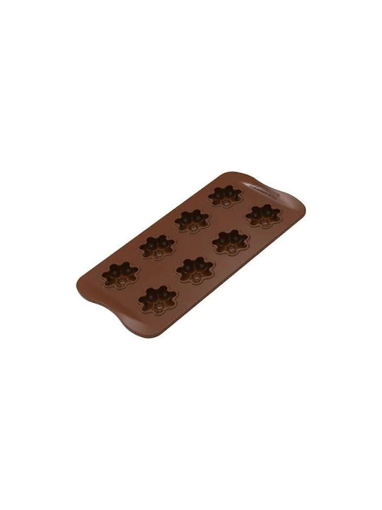 Silikomart Silicone Baking Pan Choco 3.8x3.8x12cm
