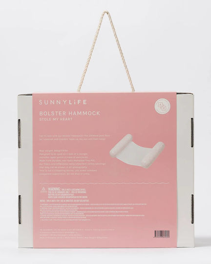 Sunnylife Heart Inflatable Sea Raft Pink