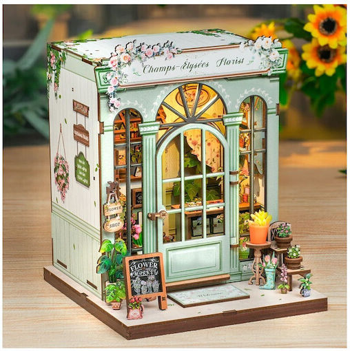 Cutebee Holz-Bauspielzeug Bookstore