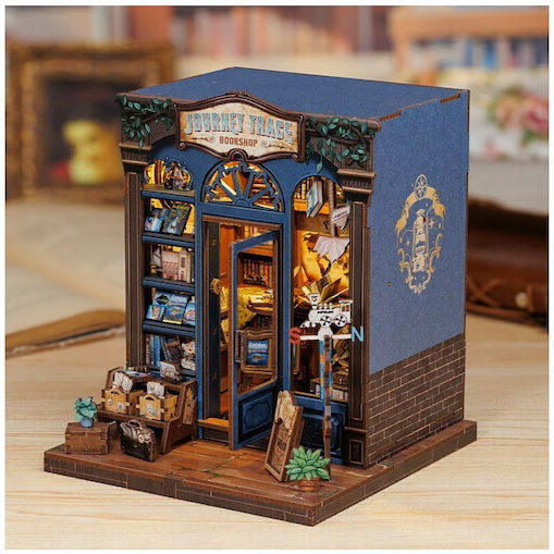 Cutebee Wooden Construction Toy Bookstore