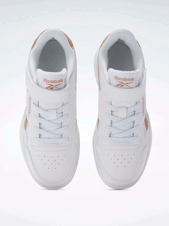 Court Παιδικά Sneakers με Σκρατς Λευκά