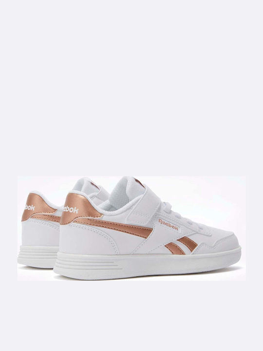 Court Παιδικά Sneakers με Σκρατς Λευκά