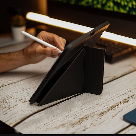 Revomag Husa Flip Cover Negra (Samsung Galaxy Tab S10+, S9 FE+, S9+ 12.4)