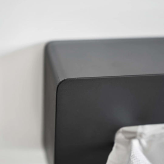 Yamazaki Tissue-Halter An der Wand montiert Schwarz 13.2x8.3x26.2cm Yamazaki Tissue-Halter An der Wand montiert Schwarz 13.2x8.3x26.2cm