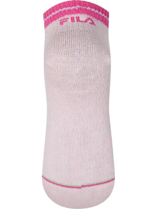 FILA Kids' Ankle Socks Invisible Multicolored 3 Pairs