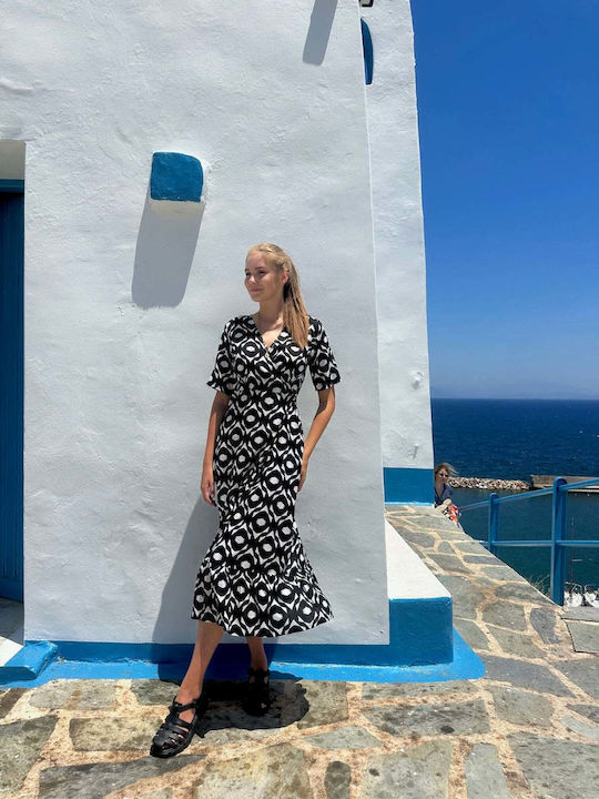 Summer Midi Dress Black