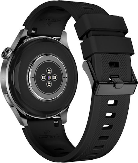 Bea-fon 301 46mm Smartwatch with Heart Rate Monitor (Black)