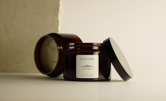 Ambientair Aromatisches Soja-Kerze im Gefäß mit Duft Calm 360g