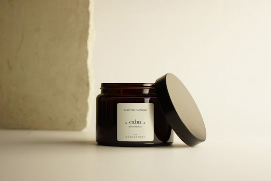 Ambientair Aromatisches Soja-Kerze im Gefäß mit Duft Calm 360g