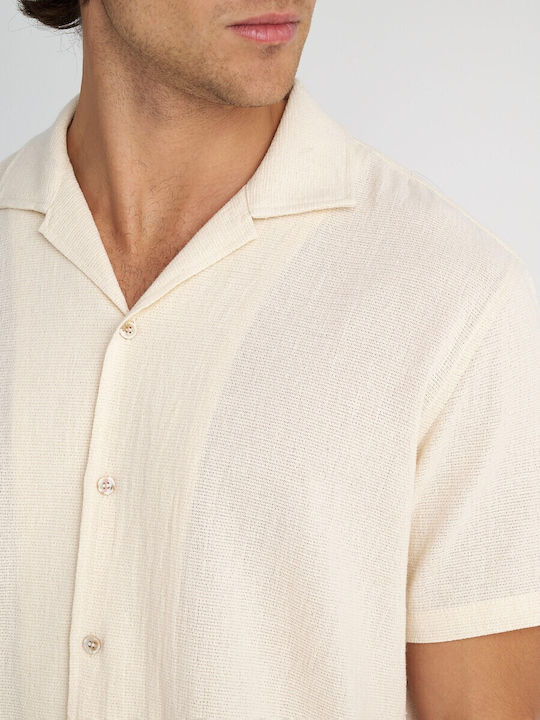 Hulk Κοντομάνικο Πουκάμισο σε Κανονική Γραμμή Off White