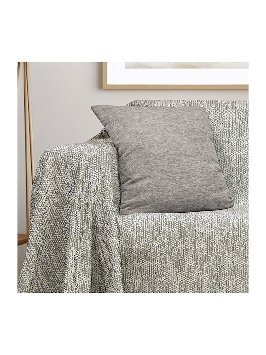 Lino Home Saphire Ριχτάρι Διθέσιου Καναπέ Δύο 'Οψεων 180x250εκ. Khaki