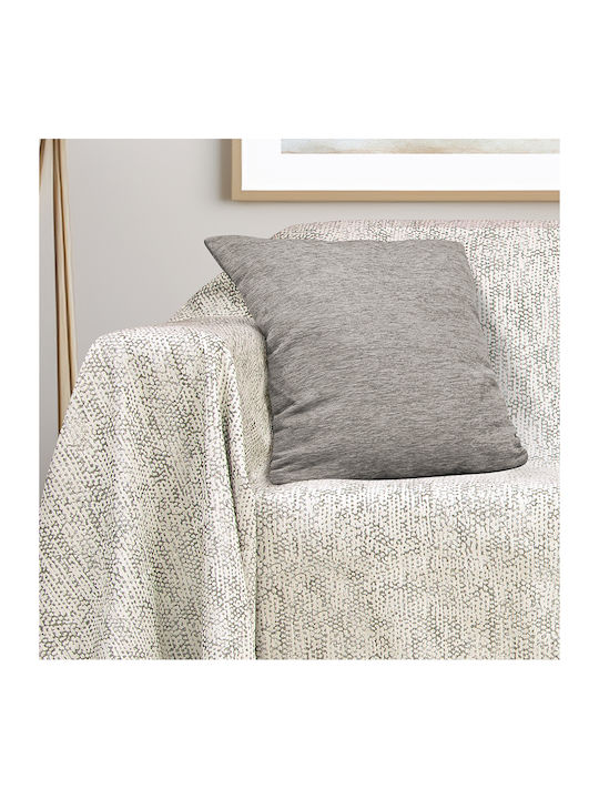 Lino Home Saphire Three-Seater Sofa Throw 2 Sides 180x300cm Khaki