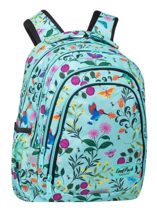 Coolpack Drafter Σχολική Τσάντα Πλάτης Γυμνασίου - Λυκείου Πολύχρωμη