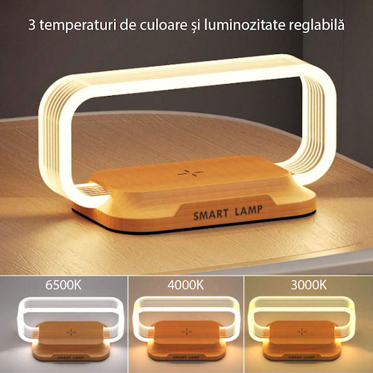 10w Wireless Charger Nightstand Lamp Lexium