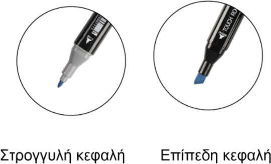 Tpster Μαρκαδόροι Ζωγραφικής Χονδροί Σετ 36 χρώματα