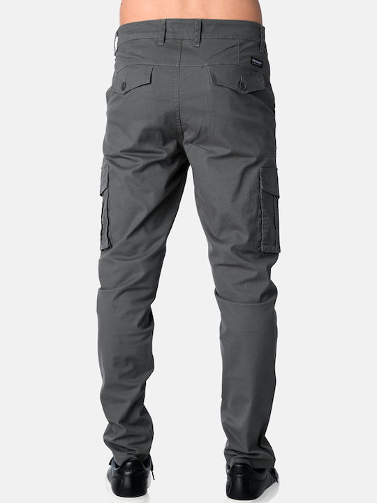 Trousers Cargo Elastic Gray