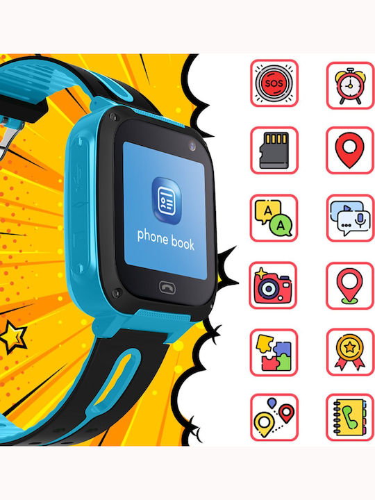 Setty Παιδικό Smartwatch με Κάμερα Μπλε