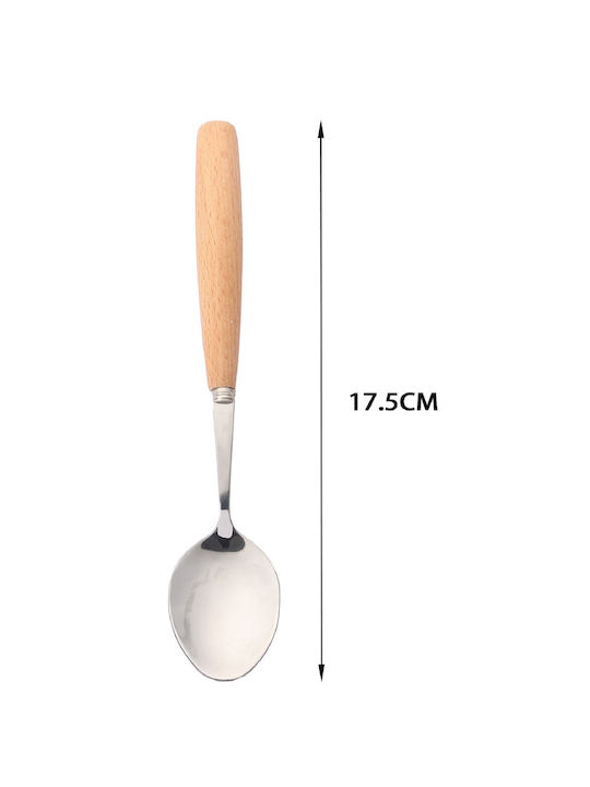 Tpster Löffel Rostfreier Stahl Silber 17.5cm 38469 Tpster Löffel Rostfreier Stahl Silber 17.5cm 38469