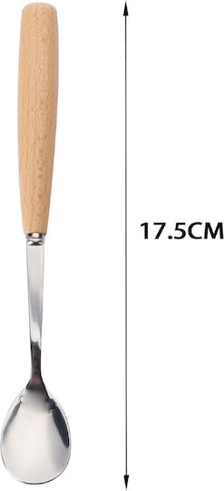 Tpster Γλυκού/Παγωτού Ανοξείδωτο Ασημί 17.5cm 38464