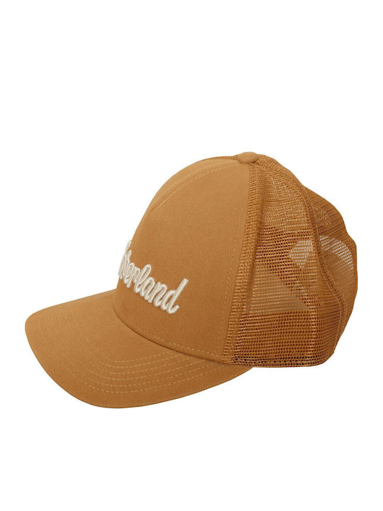 Șapcă Trucker Galbenă Timberland Brodată 3D