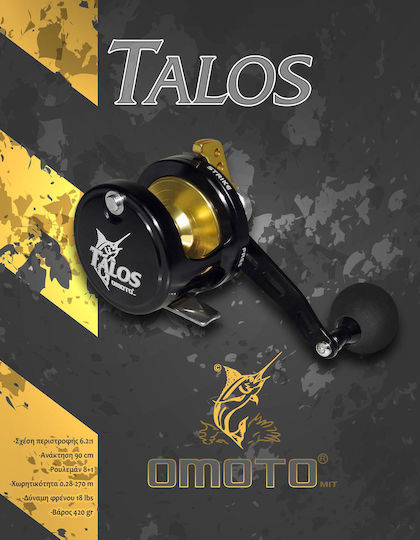 Omoto Talos Μηχανισμός Ψαρέματος για Slow Jigging