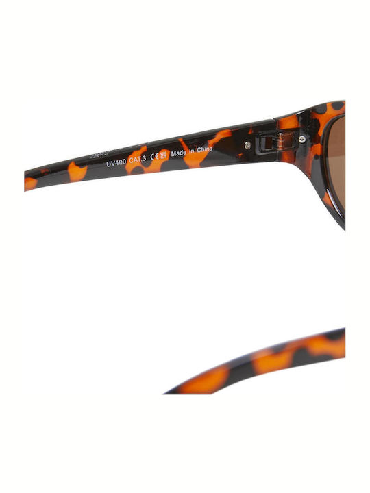 Urban Classics Damen Sonnenbrille mit Braun Schildkröte Kunststoff Gestell und Braun Linse TB7426-02266