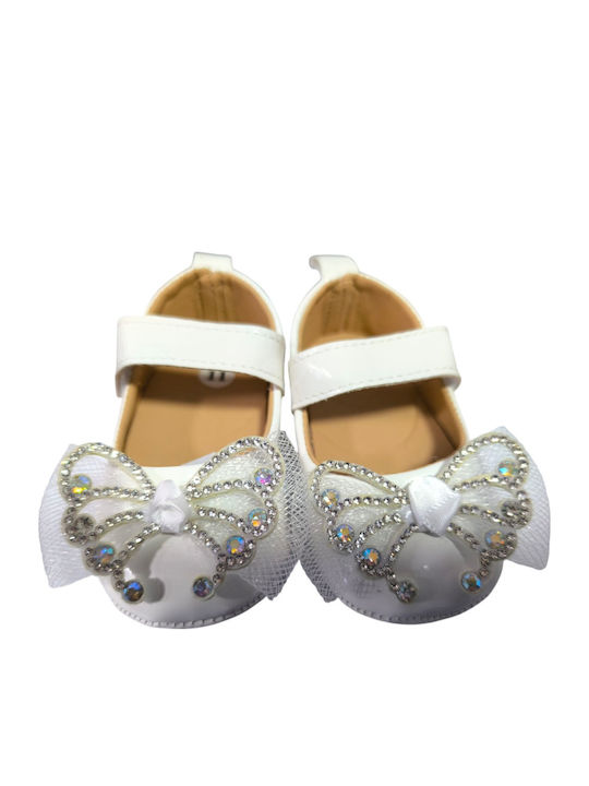 Childrenland Baby Ballerinas White