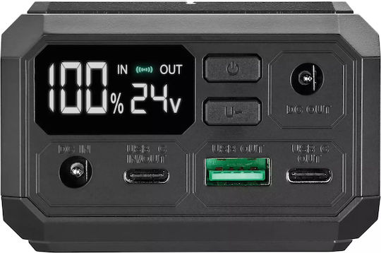 Sandberg Power Bank 27000mAh 100W with USB-A Port and 2 USB-C Ports Power Delivery Black